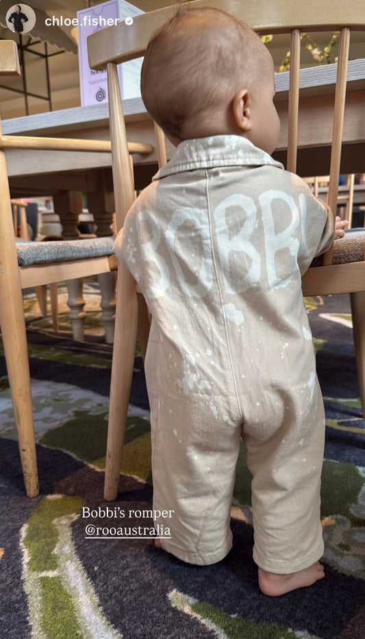 CUSTOM BOILER SUIT SAND