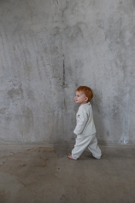 BIG WAFFLE LIGHT GREY SET