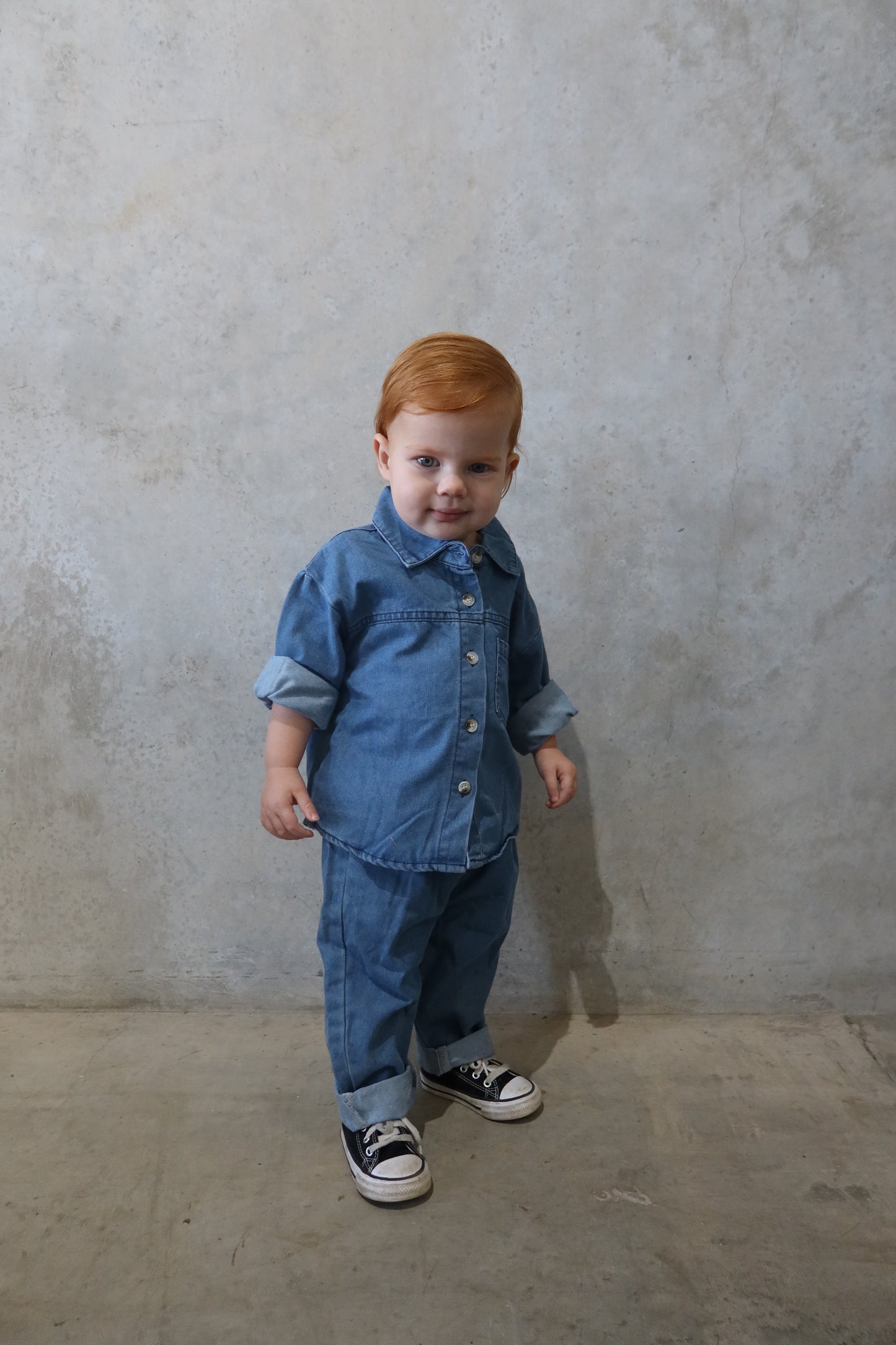 DOUBLE DENIM SET