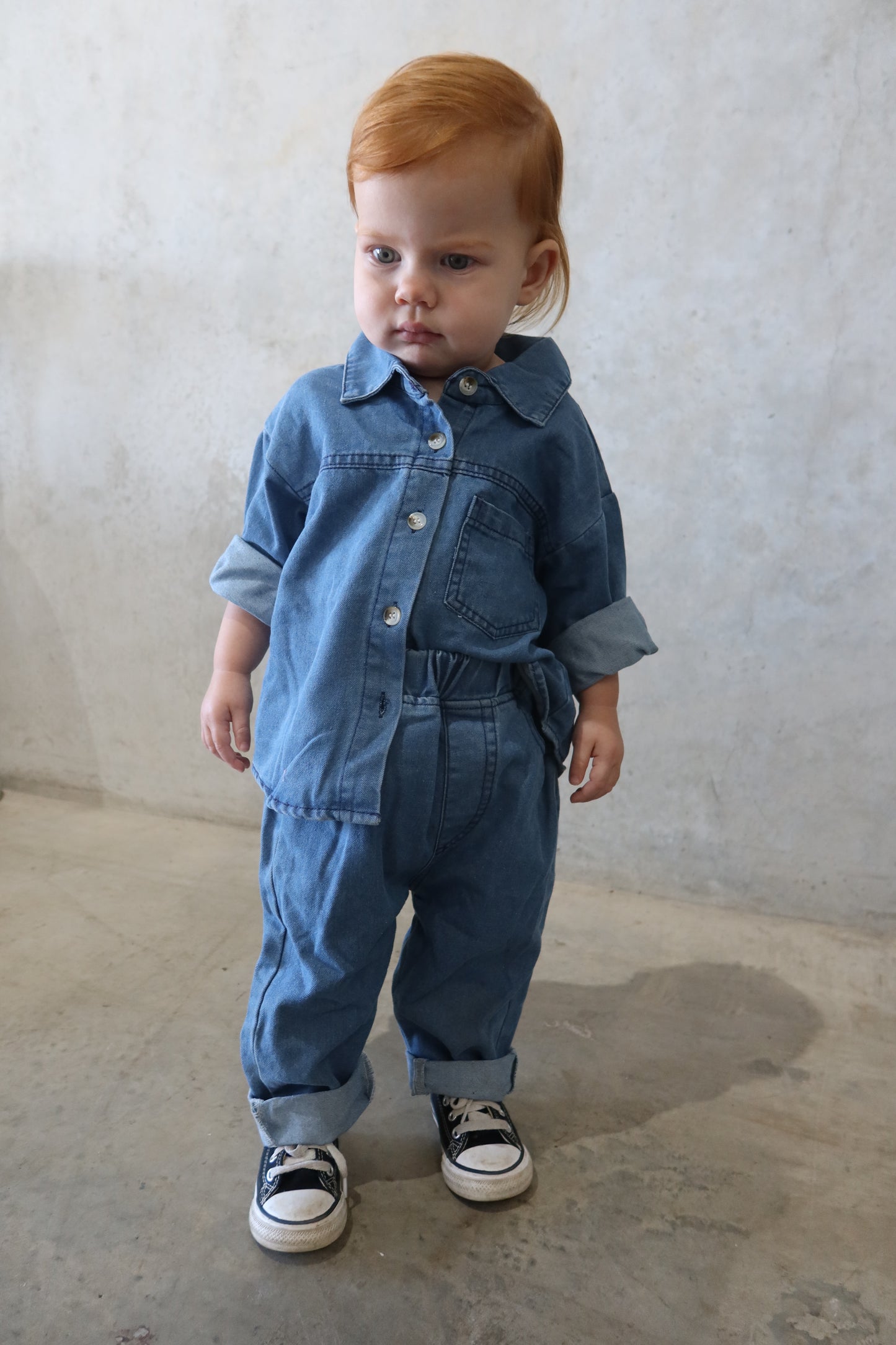 DOUBLE DENIM SET