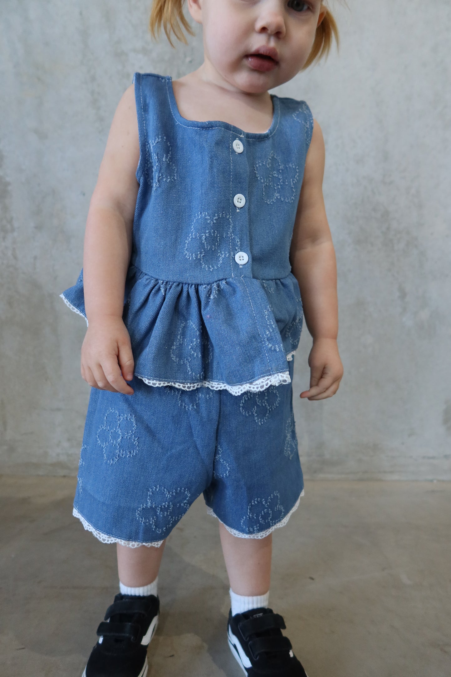 DENIM DAISY SET