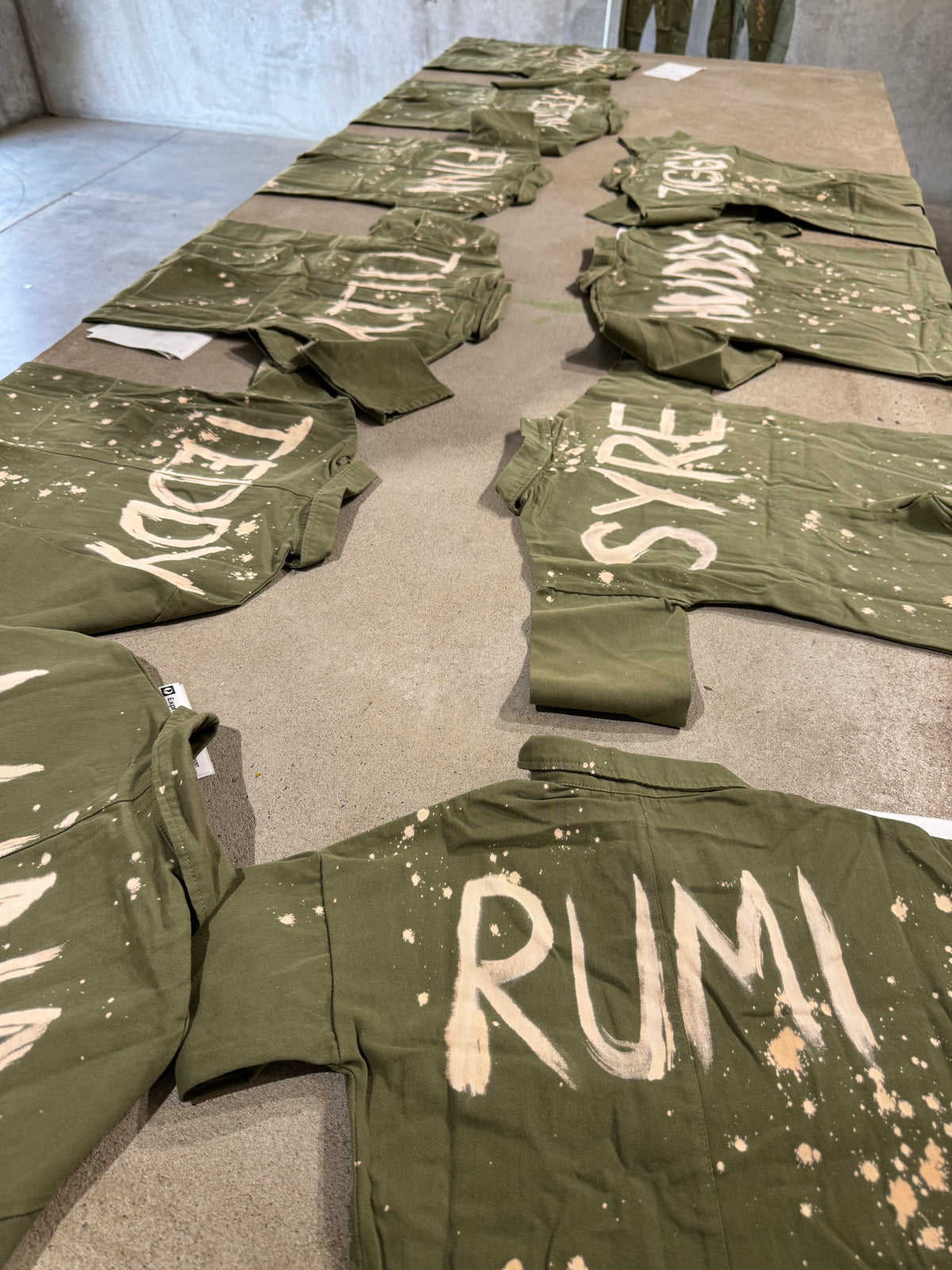 CUSTOM BOILER SUIT KHAKI