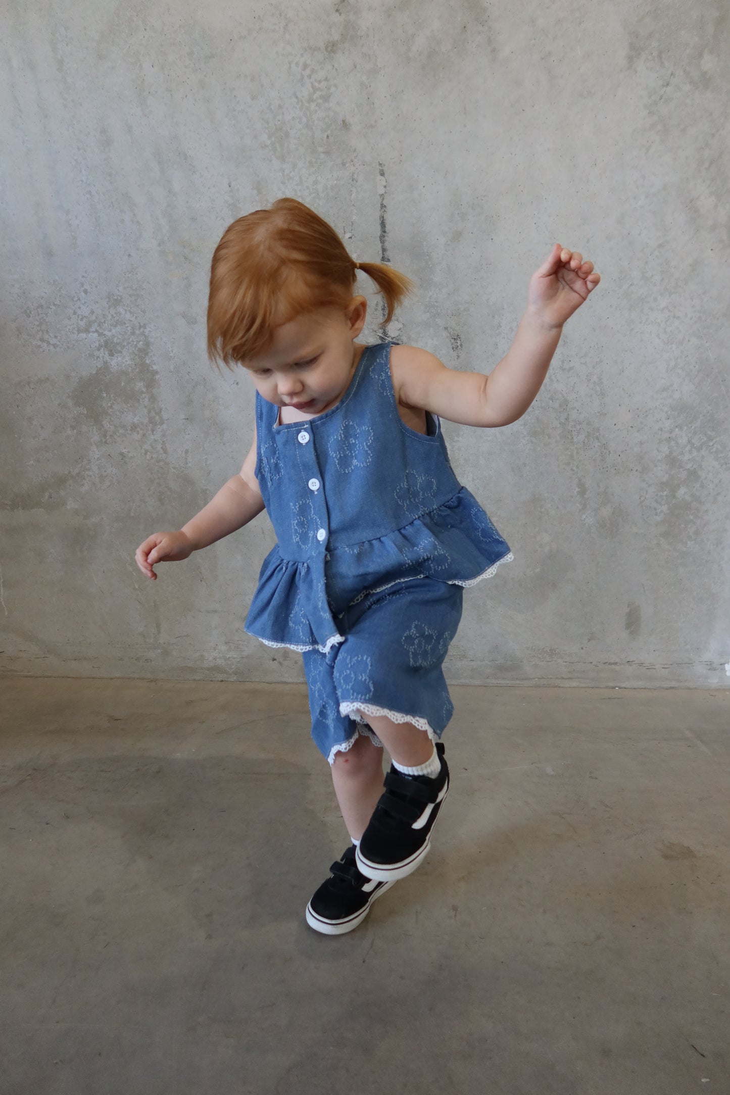 DENIM DAISY SET