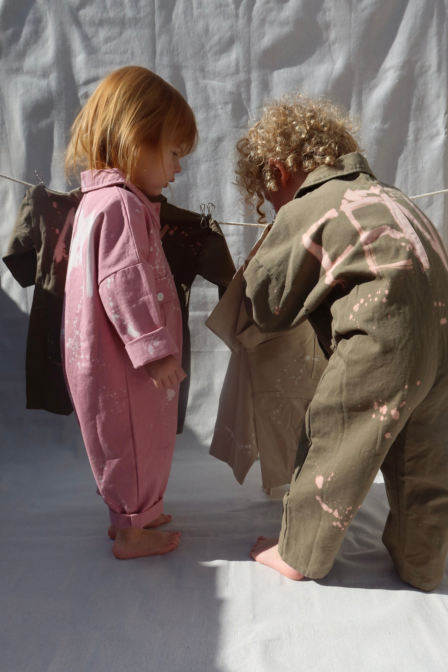 CUSTOM BOILER SUIT PINK