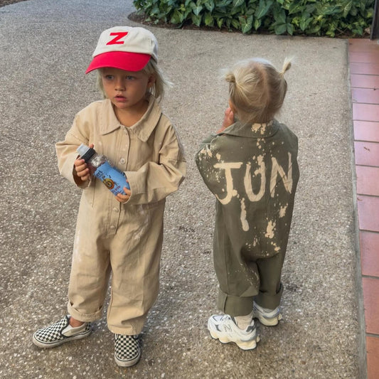 CUSTOM BOILER SUIT KHAKI
