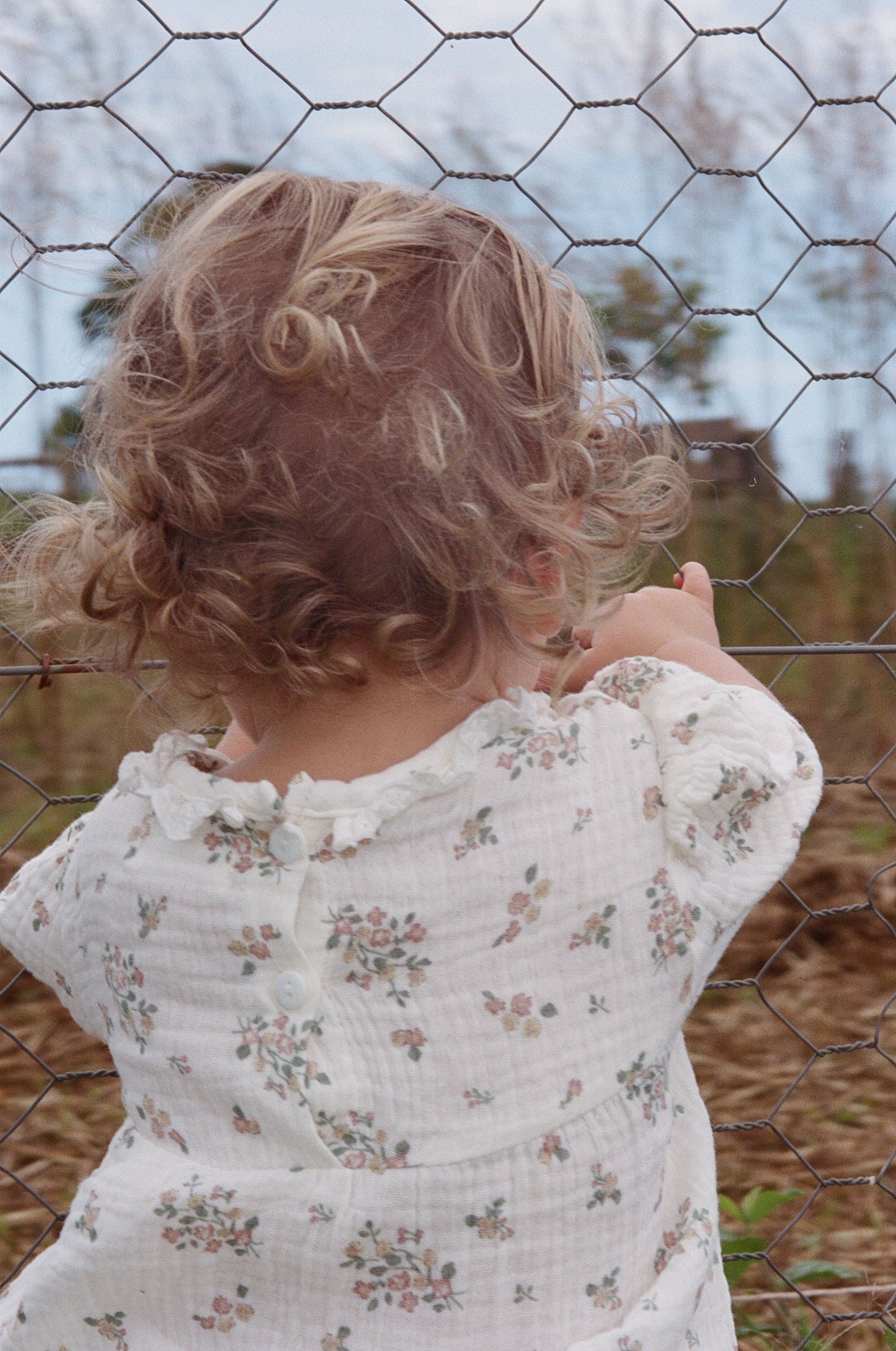 FLORAL MUSLIN ROMPER