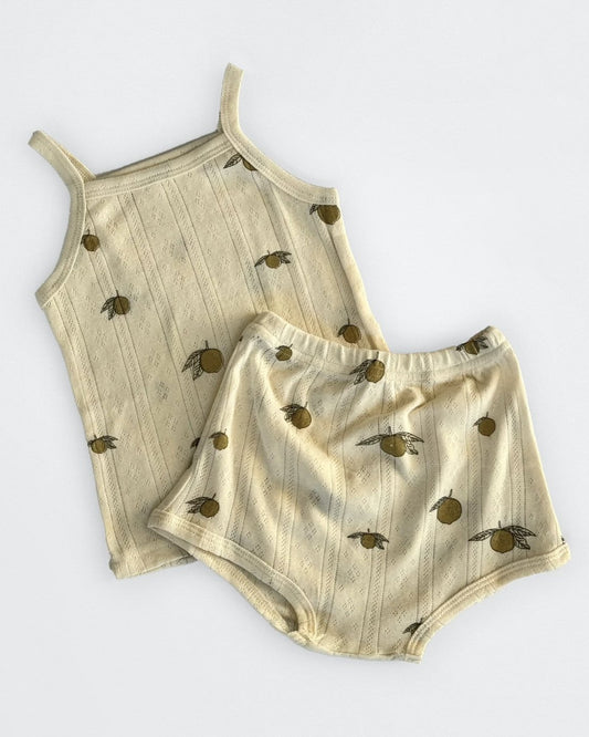 LEMONCELLO LIGHT COTTON SUMMER KNIT SET