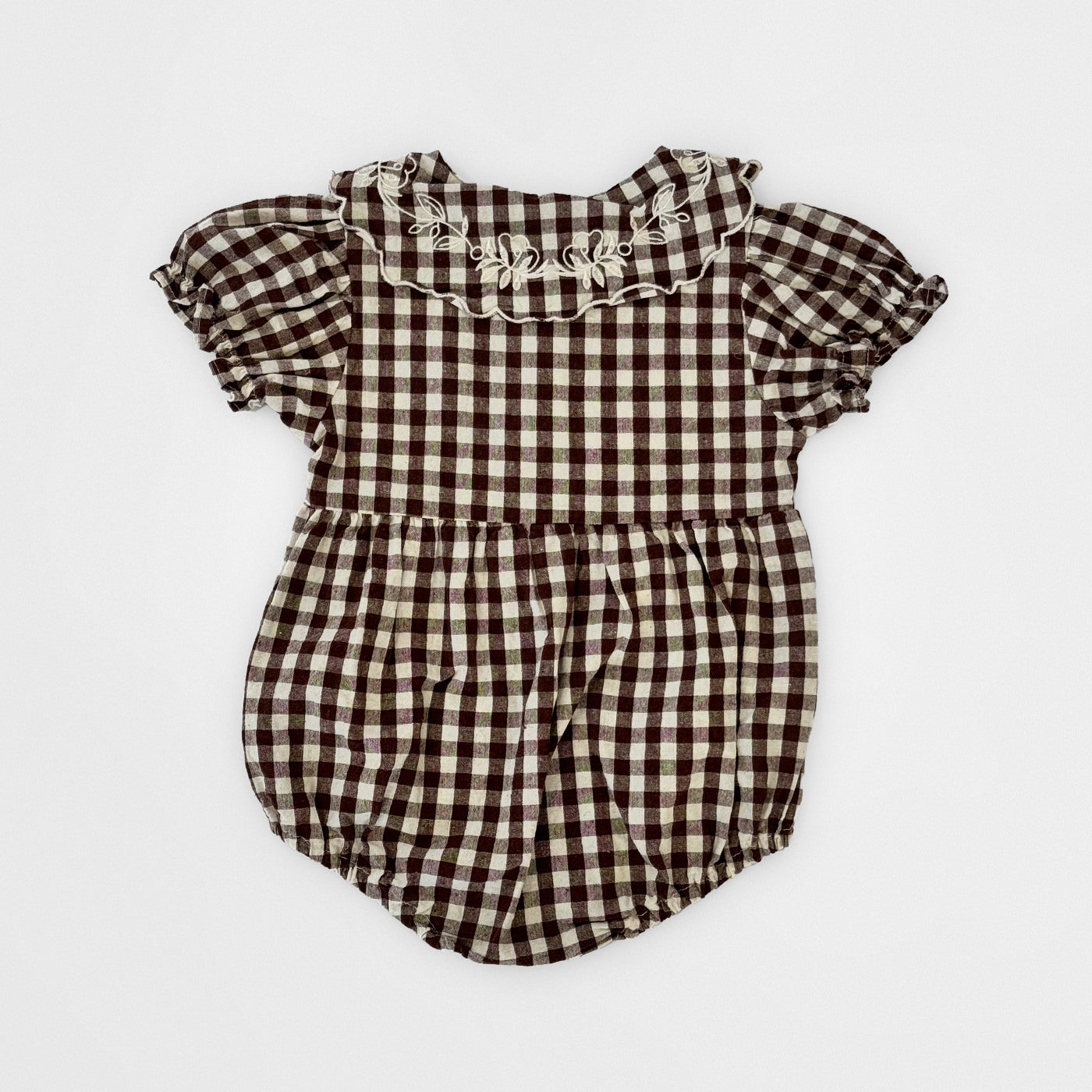 GIGI GINGHAM ROMPER